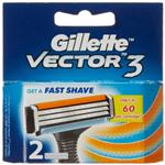 GILLETTE VECTOR-3 2 CARTRIDGES